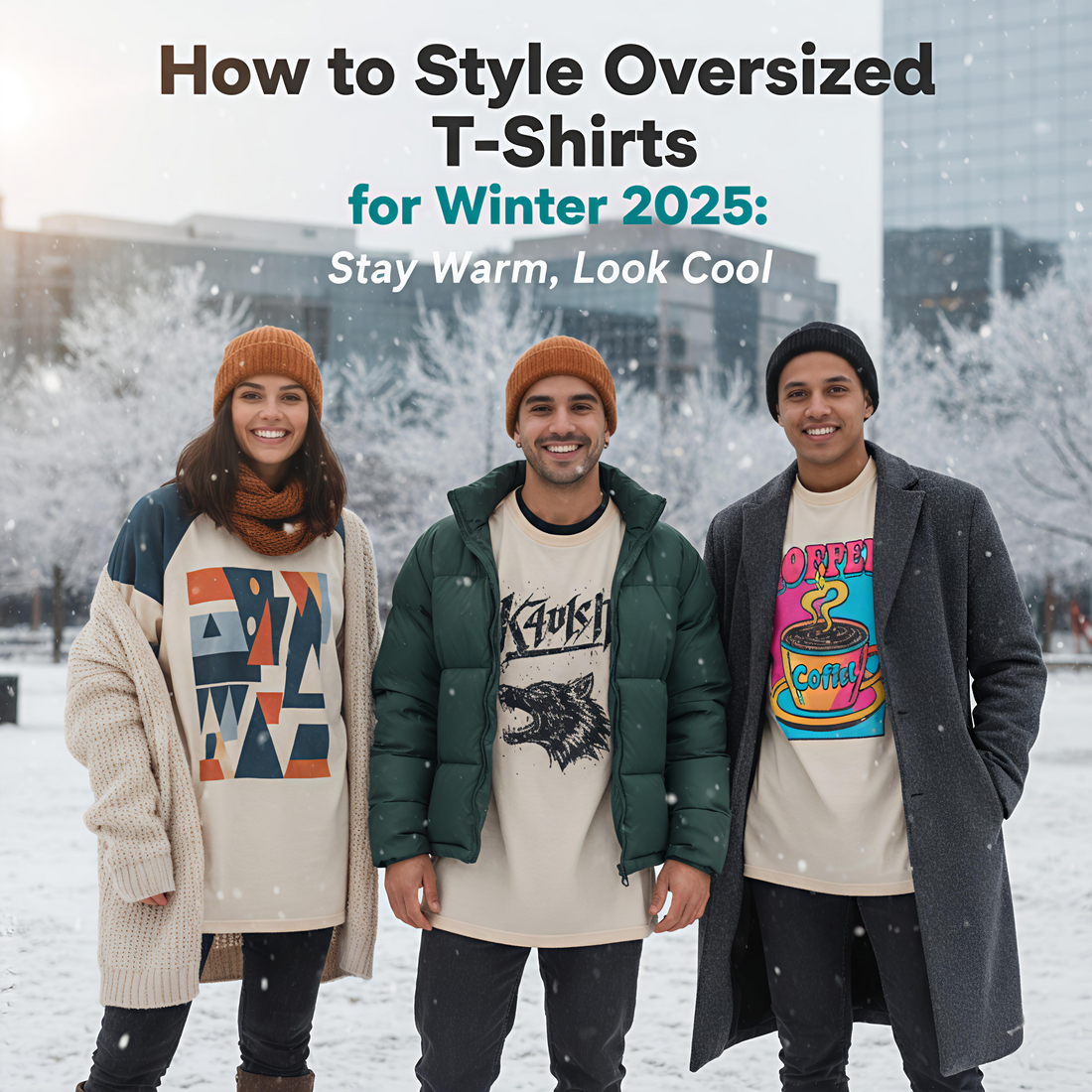 How to Style Oversized T-Shirts for Winter 2025: Stay Warm, Look Cool