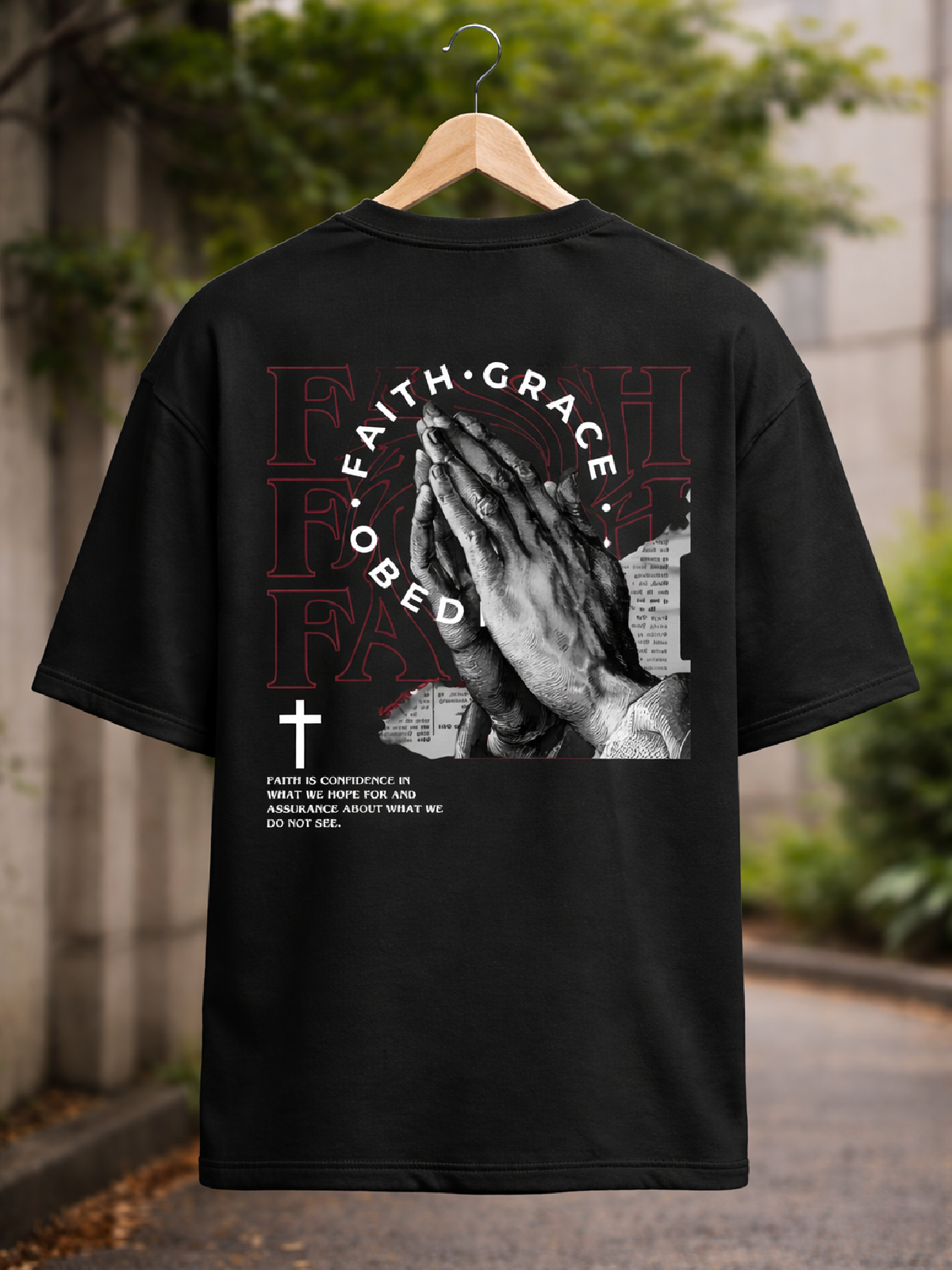 Faith Over Fear Prayer T-Shirt