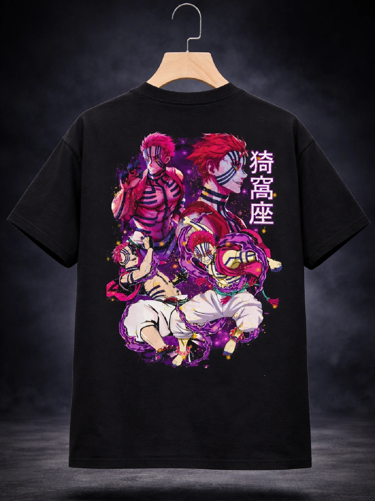 Akaza Anime T-Shirt – Demon Slayer Streetwear Tee