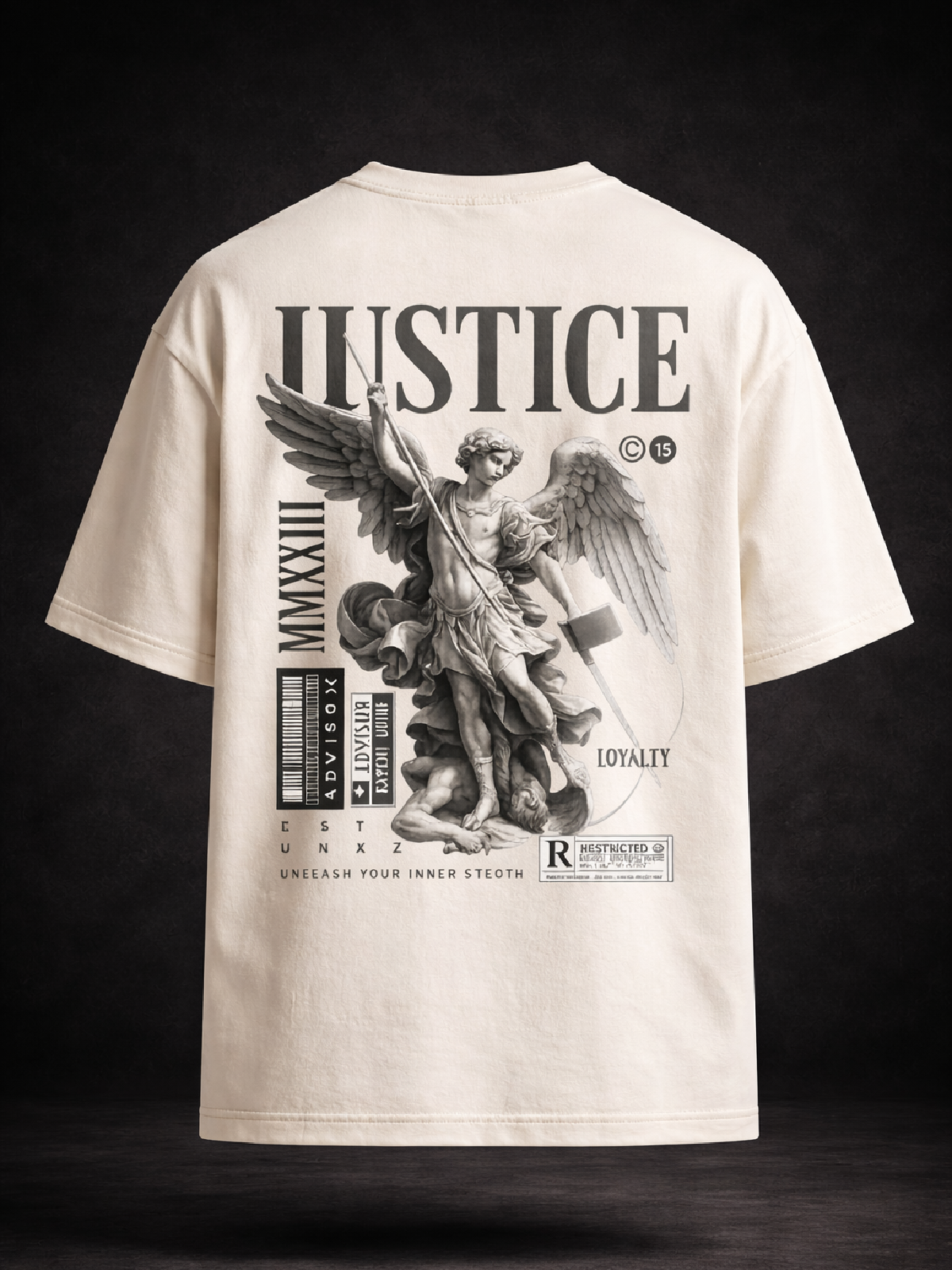 Justice Angel Graphic T-Shirt