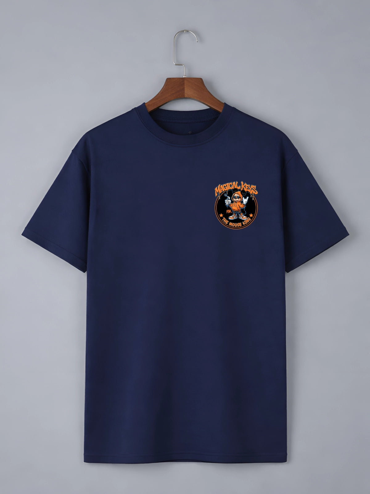 Street Graffiti Cartoon Mouse T-Shirt