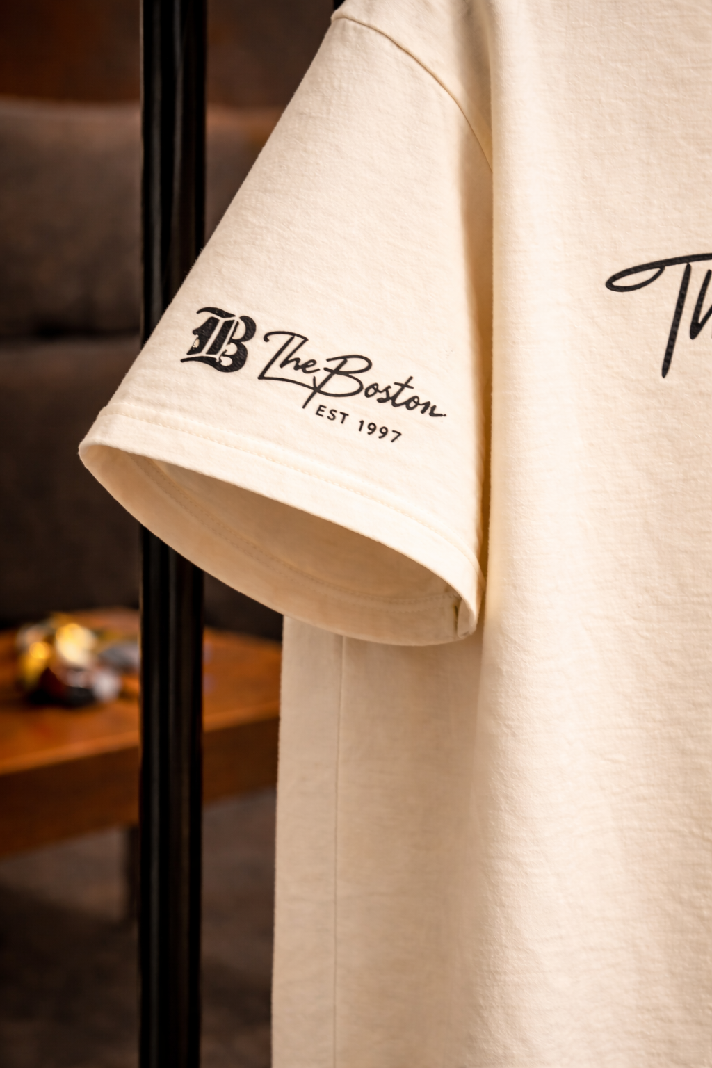 The Boston EST 1997 Minimal Print Oversized T-Shirt